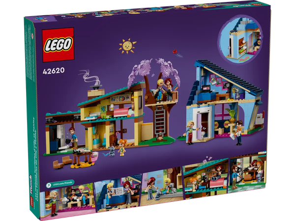 Изображение товара Конструктор Lego Friends Дома Олли и Пейсли / 42620
