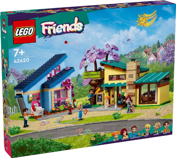 Изображение товара Конструктор Lego Friends Дома Олли и Пейсли / 42620