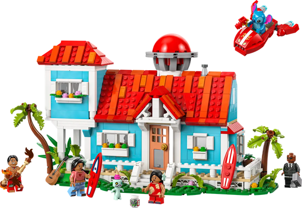 Изображение товара Конструктор Lego Disney Пляжный домик Лило и Стича / 43268