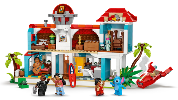 Изображение товара Конструктор Lego Disney Пляжный домик Лило и Стича / 43268