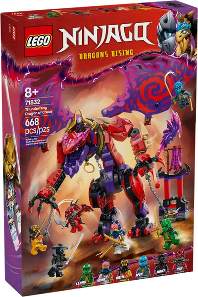 Изображение товара Конструктор Lego Ninjago Громовой Дракон Хаоса / 71832