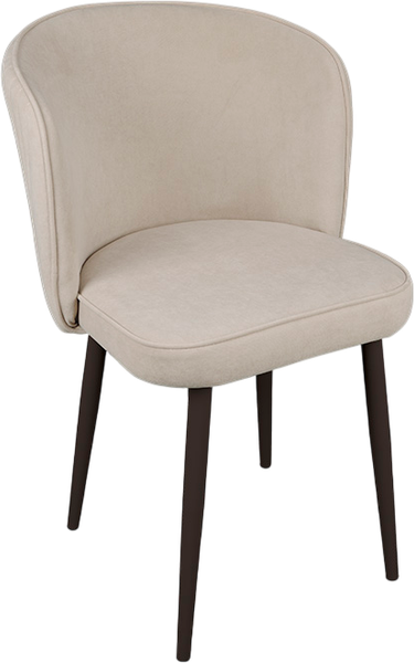 Изображение товара Стул ТриЯ Боско Dream Beige (черный муар/велюр бежевый)