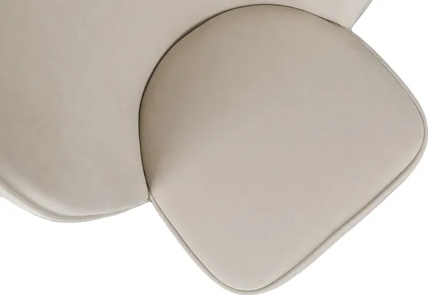 Изображение товара Стул ТриЯ Боско Dream Beige (черный муар/велюр бежевый)