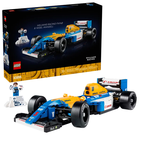 Изображение товара Конструктор Lego Icons Williams Racing FW14B Найджела Мэнселла / 10353