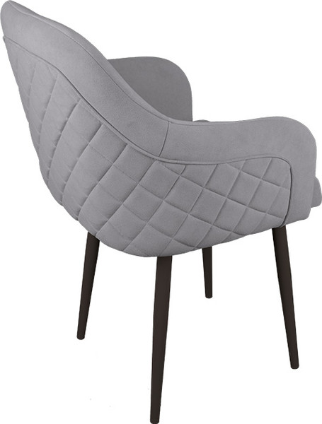 Изображение товара Стул ТриЯ Бэнтли Dream Grey (черный муар/серый)