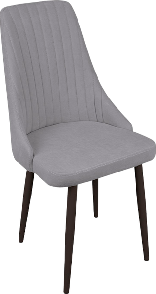 Изображение товара Стул ТриЯ Данте Dream Grey (черный муар/серый)