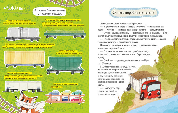 Изображение товара Энциклопедия CLEVER Лисенок Почемучка. Транспорт, твердая обложка (Ульева Елена)