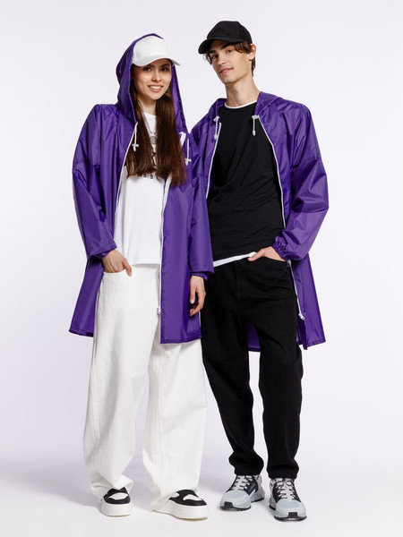 Изображение товара Дождевик УРСУС Rainman Zip / ГФ11124.77 (XXL, фиолетовый)
