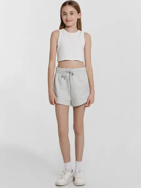 Изображение товара Шорты детские Mark Formelle 137756 (р.128-64, серый меланж 4306-А)