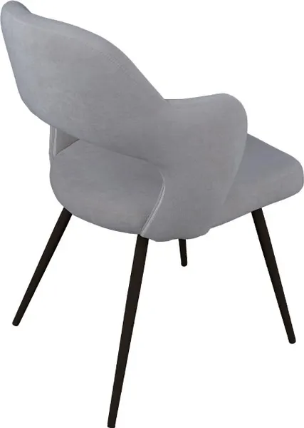 Изображение товара Стул ТриЯ Сиэтл Dream Grey (черный муар/серый)