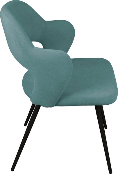 Изображение товара Стул ТриЯ Сиэтл Dream Mint (черный муар/бирюзовый)