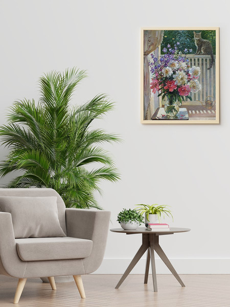 Изображение товара Картина по номерам Молли Штуц Е. На Балконе / HR0149