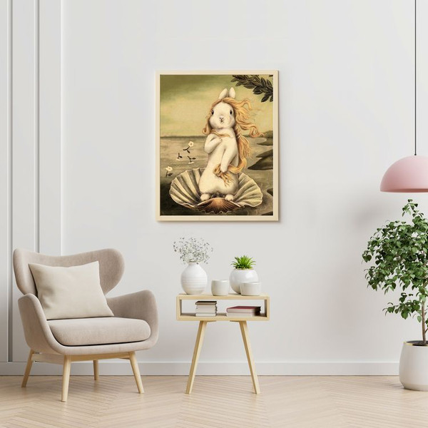 Изображение товара Картина по номерам Молли Арт Кролик / HR0222