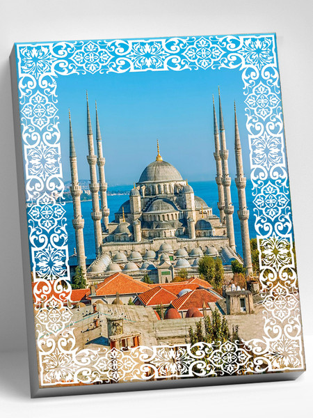 Изображение товара Картина по номерам Молли Голубая Мечеть. Стамбул / HR0506