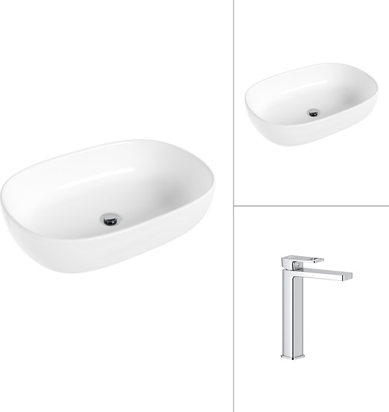 Изображение товара Умывальник со смесителем Lauter 21836 + Cascade 21СК0655C