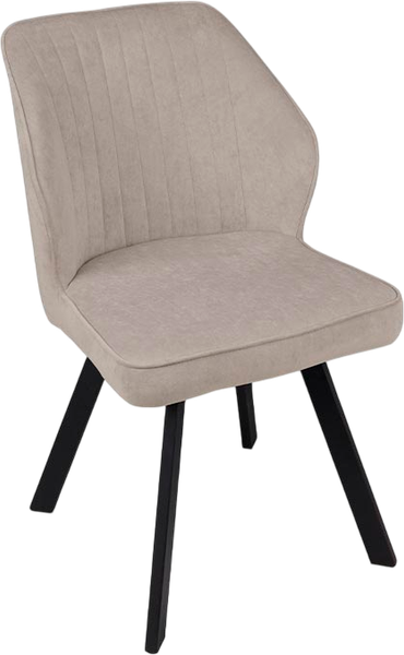 Изображение товара Стул ТриЯ Крис поворотный (черный муар/Brendy Creame)