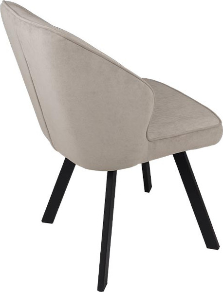 Изображение товара Стул ТриЯ Крис поворотный (черный муар/Brendy Creame)