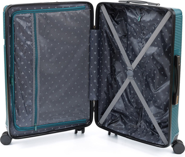 Изображение товара Чемодан на колесах Torber Onego T2081GRM (зеленый)