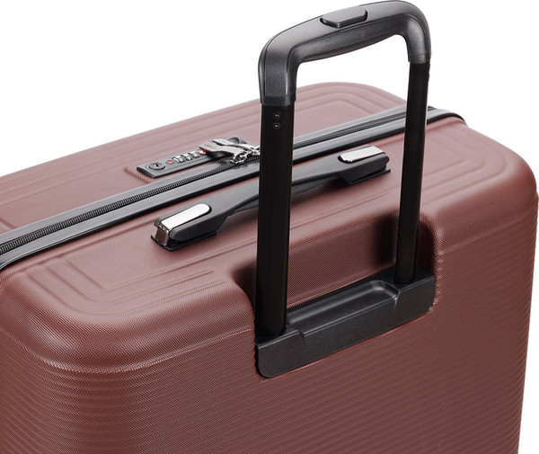 Изображение товара Чемодан на колесах Torber Onego T2081BM (бордовый)