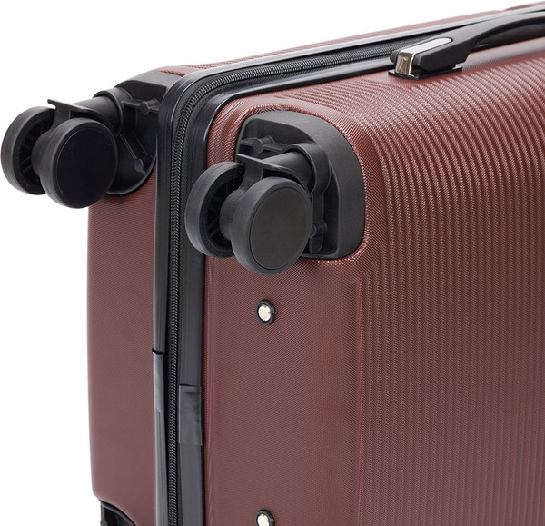Изображение товара Чемодан на колесах Torber Onego T2081BS (бордовый)