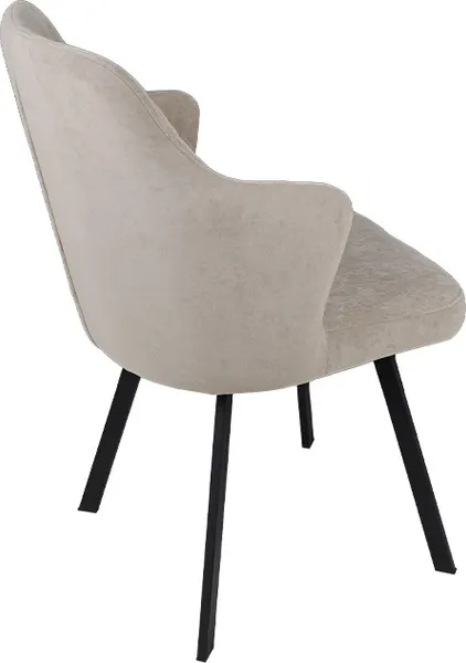 Изображение товара Стул ТриЯ Лукас поворотный (черный муар/Brendy Creame)