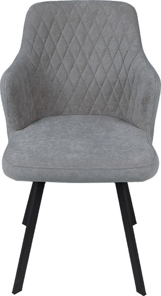 Изображение товара Стул ТриЯ Лукас поворотный (черный муар/Brendy Grey)