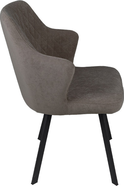 Изображение товара Стул ТриЯ Лукас поворотный (черный муар/Brendy Latte)