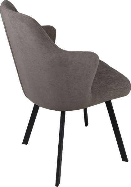 Изображение товара Стул ТриЯ Лукас поворотный (черный муар/Brendy Latte)