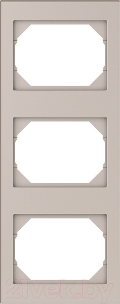 Изображение товара Рамка для выключателей и розеток Vilma 4779101516616 (шампань)