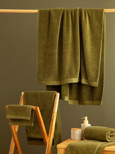 Изображение товара Полотенце Tkano Essential / TK25-BT0002 (оливковый)