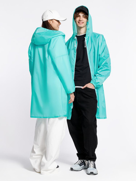 Изображение товара Дождевик УРСУС Rainman Zip / ГФ11124.43 (L, бирюзовый)
