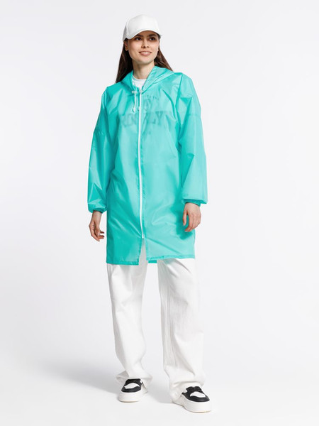 Изображение товара Дождевик УРСУС Rainman Zip / ГФ11124.43 (L, бирюзовый)