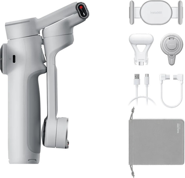 Изображение товара Стедикам Insta360 Flow 2 Pro Creator Bundle / CINSABQB (Flow208) (серый)