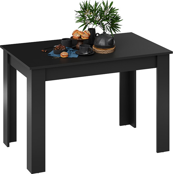 Изображение товара Обеденный стол ТриЯ Промо Тип 2 (черный/черный)