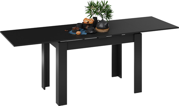 Изображение товара Обеденный стол ТриЯ Промо тип 4 (черный/черный)