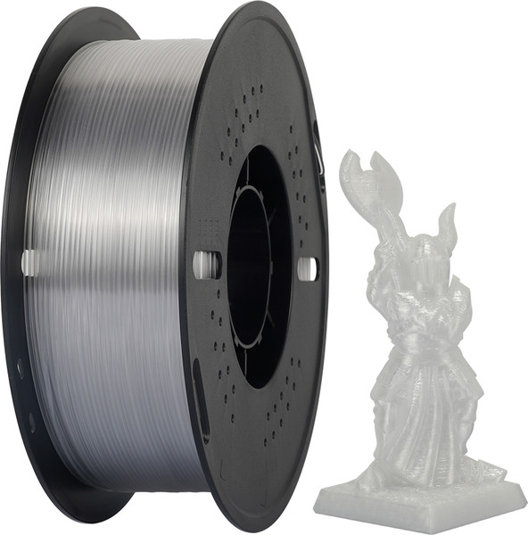 Изображение товара Пластик для 3D-печати Kingroon PETG Economic Transparent 1.75mm / NPETG007-ZX (1кг)