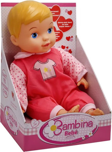 Изображение товара Пупс Bambina Bebe В ярко розовом костюме / BD1625