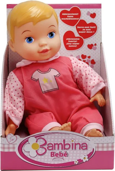 Изображение товара Пупс Bambina Bebe В ярко розовом костюме / BD1625