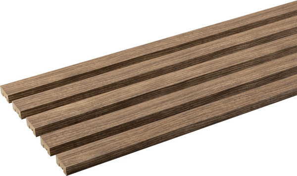 Изображение товара Рейка интерьерная Стильный Дом 2700х16х35 (грецкий орех)