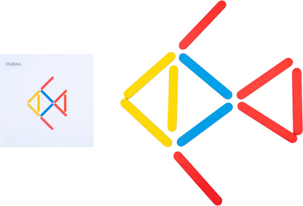 Изображение товара Развивающая игра Десятое королевство Палочки в стаканчиках / 04529