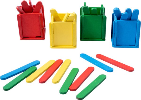 Изображение товара Развивающая игра Десятое королевство Палочки в стаканчиках / 04529