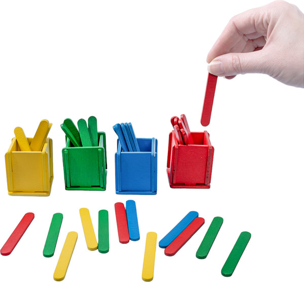 Изображение товара Развивающая игра Десятое королевство Палочки в стаканчиках / 04529