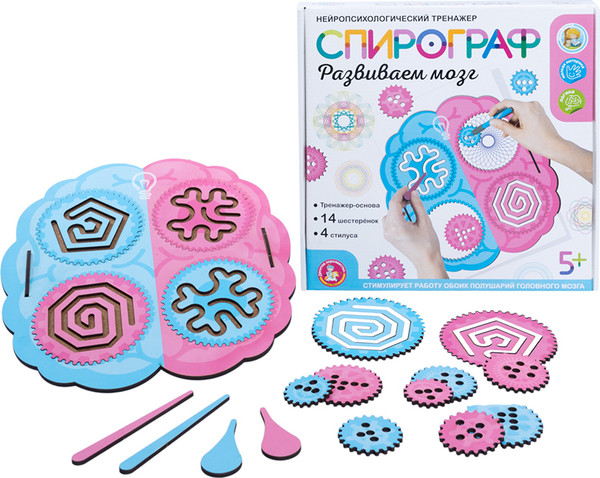 Изображение товара Развивающая игра Десятое королевство Спирограф. Развиваем моз / 05880