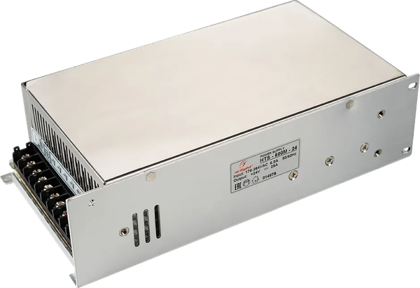Блок питания для светильника Arlight HTS-600M-24 24V 25A 600W / 014978 — фото 6