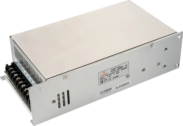Блок питания для светильника Arlight HTS-600M-12 12V 50A 600W / 014982 — фото 6
