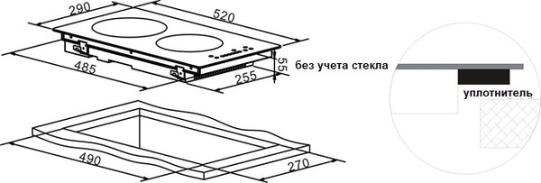 Изображение товара Индукционная варочная панель Schtoff I30H03 (черный)