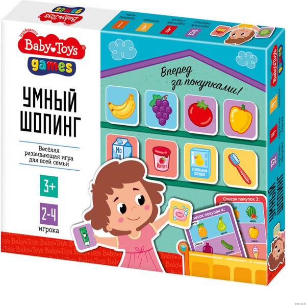 Изображение товара Настольная игра Baby Toys Умный шопинг / 05751