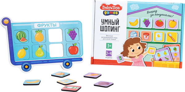 Изображение товара Настольная игра Baby Toys Умный шопинг / 05751