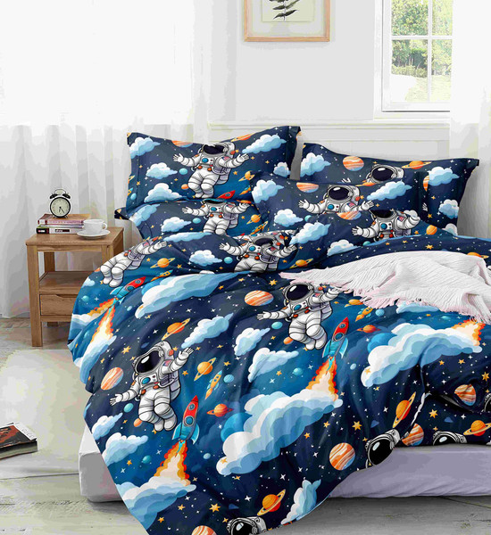 Изображение товара Комплект постельного белья Царство сновидений Космос 1.5сп / 150-0460