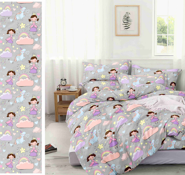 Изображение товара Комплект постельного белья Царство сновидений Фееринки 1.5сп / 150-0469